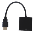Pikkukuva 2 / 5: Musta HDMI-VGA-sovitinkaapeli Projektorinäytön HD-muunnin Onesize