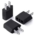 Reiseadapter EU til USA 3-pakning{EE}
