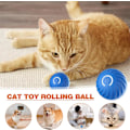 Miniatyrbild 2 av 5: Självrullande boll för hund, smart självrullande boll med 2 lägen lång batteritid, ny elektrisk intelligent retboll för katt med utbytbar skal bule