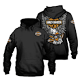 Miniatyrbilde 1 av 5: Harley-Davidson Herre Hettegenser E E XL