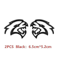 Miniatyrbilde 1 av 5: 3D Metall Hellcat Bil Logo Dør Skjerm Side Dekaler Badge Dekor Bakluke Emblem Klistremerke For Dodge Challenger Jeep LGL-JK- H-07