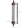 Miniatyrbild 2 av 5: Utomhustermometer med mätare, bronsfärg - Stilren utomhustermometer【HY】