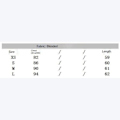 Miniatyrbillede 4 af 5: Mode flæse linned sele top SORT L Sort Black L