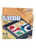Fia med Push/Ludo Magnetisk - Brettspill Flerfarget-FX-