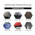 Miniatyrbillede 3 af 5: 3 stk. Ultimate Paint Restorer, V-Vaxy Bilreparationsvoks til ridser, Bilpolering til ridser LGL