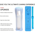 Miniatyrbillede 3 af 5: 2-pak klassiske trådløse controllere kompatible med Wii og Wii U
