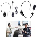 Trådlös 2.4G headset-mikrofonsändare med mottagare-FX-