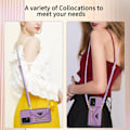 Miniatyrbillede 2 af 2: Passer til iPhone 16 Promax wallet case lilla