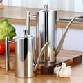Miniatyrbillede 3 af 10: Oliedispenser i rustfrit stål med drypfri tud og håndtag til madlavning i køkkenet 700ml