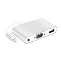Lightning till HDMI/VGA-adapter med ljud-FX-
