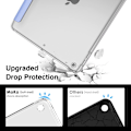 Miniatyrbild 4 av 5: Skal för Nya iPad 9:e/8:e/7:e Gen (2021/2020/2019), Mjuk TPU Transparent Frostat Baksida Skyddande Skal Slimmat Fodral【HY】