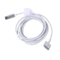 Pikkukuva 2 / 5: 1,8M Type-C - Magsafe2 85W PD-kaapeli kannettavalle tietokoneelle, L-muotoinen kärki, Type C - magneettinen latauskaapeli