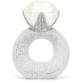 Miniatyrbilde 2 av 5: Jellycat Rolig Diamantring – H: 20 cm x L: 12 cm