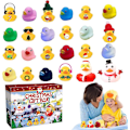 Miniatyrbild 5 av 5: Gummianka Advent 2023, Advent 2023 Barn, Advent Anka Bad Till 06-24 ducks