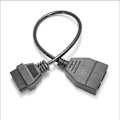 Pikkukuva 4 / 5: Chevrolet Gmc Obd2 -skannerin autodiagnostiikkatyökalu 12-nastainen Obd1 - Obd2 16-nastainen adapteriliitäntäkaapeli autodiagnostiikkatyökalun kaapeli