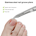 Miniatyrbild 5 av 5: Nagelknips för tjocka naglar och inåtväxta naglar, nagelklippare för tjocka naglar, set med nagelklippare i rostfritt stål för män och kvinnor