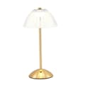 LED Cordless Table Lamp, Battery Powered Table Lamp, Decorative Pumpkin Shaped Desk Lamp, Touch Charging, Suitable for Home, Bedroom, Study Room-FX-