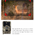 Miniatyrbild 2 av 6: High-Quality Trail Camera, 1080P 12MP Hunting Camera with Infrared Night Vision-P7-