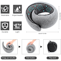 Miniatyrbilde 5 av 5: (Grå) Nakkepute, 2024 Ny Nakkepute, Memory Foam Nakkepute, Kan Oppbevare U-formet Pute, Egnet for Fly, C【HY】
