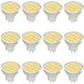 Miniatyrbillede 1 af 5: MR11 GU4 LED-pære DC/AC 10-30V 3W, 12V, 24V, svarende til 30W halogenpære - varm hvid 3000K