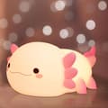 Ammonite Axolotl Natlampe, Sød Axolotl Lampe til Børn, Dæmpbar Silikone Natlampe til Børneværelset-FX-