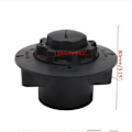 Miniatyrbillede 2 af 5: Trimmerhoved til Stihl FS38 FS40 FS45 FS50 FSE60 FSE71 FSE81 TE600 TE700 TE1000 Auto Cut C5-2 4006 710 2105, Én Stykke, Sort,..【HY】