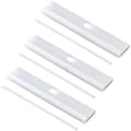 Vertical Blind Hanger 5\" (127mm) Replacement White Hangers for Slats Louvre DIY Adjustable Vertical Blind Accessories 20-pack.-FX-