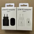Miniatyrbillede 1 af 2: Kompatibel med Samsung Note10 S20 type-c interface TA800 18W 25W PD hurtigoplader-FX-