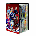 Miniatyrbild 1 av 3: Fotbollskortsalbum - 240 st Stjärnkortsboxsamlingsalbum Bokmapp - Red