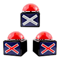 Miniatyrbilde 5 av 5: stk Spill Svar Buzzer, Spill Buzzer Alarmlyd Spillknapp med Lys Trivia Quiz Got Talent Buzz{HH}