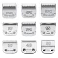 3F 4F 5F 7F 9# 10# 30# 40# 50# Professional Clipper Blade A5 for Pets Fits Most Andis Oster Clippers Ceramic B-FX- 2pcs Ceramic blade