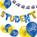Miniatyrbilde 1 av 4: Studentpakke S - Ballonger, Girlander for Student【HY】