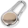 Miniatyrbillede 4 af 5: Clip-on karabinhage lysende urskive FOB-ur digital til læger sygeplejersker paramedicinere kokke sport unisex mænd kvinder（Sølv）-P7-