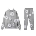 Hættetrøje Sæt Denim Tears Hættetrøje og Bukser Sæt - Grå - Størrelse S Gray-FX- Gray S