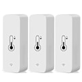 Miniatyrbillede 1 af 5: 3x Tuya Wifi Temperatur- og Luftfugtighedssensor Indendørs Termometer Hygrometer