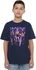 K-Pop Demon Hunters T-shirt marinblå-FX- navy blue 100cm
