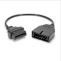Pikkukuva 1 / 5: Chevrolet Gmc Obd2 -skannerin autodiagnostiikkatyökalu 12-nastainen Obd1 - Obd2 16-nastainen adapteriliitäntäkaapeli autodiagnostiikkatyökalun kaapeli