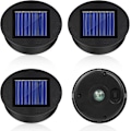 Miniatyrbillede 1 af 5: 3 stk. Udskiftnings solcellelamper med LED-pærer, til solcellelygter, udendørs havedekoration '-UU-'
