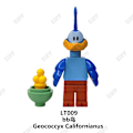 Miniatyrbild 4 av 5: 12-pack Bugs Bunny Daffy Duck Mikroklossar
