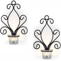 Miniatyrbild 1 av 5: Vintage Iron Wall Sconces, Creative Iron Candle Holders-FX-