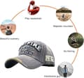 Pikkukuva 3 / 5: Vintage Baseball Lippis Miehet Spark Letters Lippis Snapback Hip Hop Flat-FX-