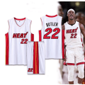 Miniatyrbild 1 av 10: Baskettröjor Sportkläder Jimmy Butler Miami Heat Nr 22 Baskettröjor Vuxna Barn Classic White Adult 4XL（180-185cm）