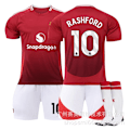 Miniatyrbild 1 av 2: Rashford 10 Manchester United 24-25 hemmatröja senaste fotbollströja för vuxna och barn för den nya säsongen 3 Adult XL（180-185cm）