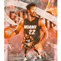 Miniatyrbild 7 av 10: Baskettröjor Sportkläder Jimmy Butler Miami Heat Nr 22 Baskettröjor Vuxna Barn City Edition Pink children 28（150-155cm）