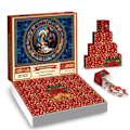 Pikkukuva 1 / 4: Pussel adventskalender 2023, 1008 pusselbitar 24 dagars julnedräkning adventskalendrar, julklappsidé för barn Vuxen