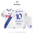 Pikkukuva 1 / 2: Neymar 23-24 Saudi-Arabian liiga Al-Hilal pelipaita nro 10 vieras set aikuisille lapsille Kids 26(140-150cm)