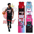 Miniatyrbild 4 av 10: Baskettröjor Sportkläder Jimmy Butler Miami Heat Nr 22 Baskettröjor Vuxna Barn Classic Red Adult 4XL（180-185cm）