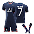 Pikkukuva 1 / 2: 2021-2022 Uusi kausi Pariisin jalkapallo T-paidat Jersey Kotisetti SERGIORAMOS4WZ Goodies MBAPPE7WZ L