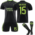 Pikkukuva 1 / 2: Real Madrid 2 Away Kit nro 15 Federico Valverde Jalkapallopaita Uusi S