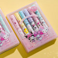 Miniatyrbild 6 av 8: e Sanrio Highlighter 6-pack högkvalitativa färgpennor